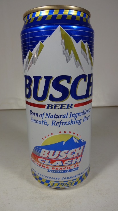 Busch - Busch Clash, February 13, 1994 - 16oz